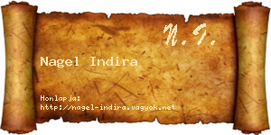 Nagel Indira névjegykártya